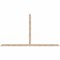 Ekena Millwork Portland Smooth Timber Gable Bracket, Douglas Fir, 108"W x 58"H x 1 1/2"D x 3 1/2"F, 13/12 Pitch GBW108X58X0204POR00SDF - alternate 1